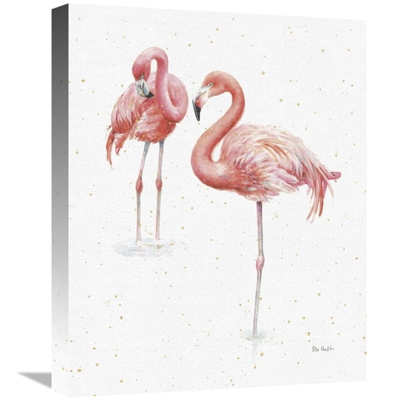 Global Gallery's 'Gracefully Pink X' By Lisa Audit Stretched Canvas Wall Art