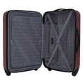thumbnail image 3 of Cuchilla giratoria extensible Luggage Travelers Club Chicago con superficie rígida, 3 of 9
