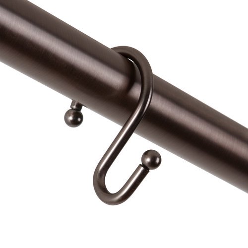 Better Homes & Gardens "S" Metal Shower Curtain Hooks Set, 1 Each