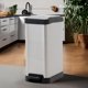 thumbnail image 2 of Bote de Basura Cocina Con Pedal Acero Inoxidable Metalico 8L, 2 of 7
