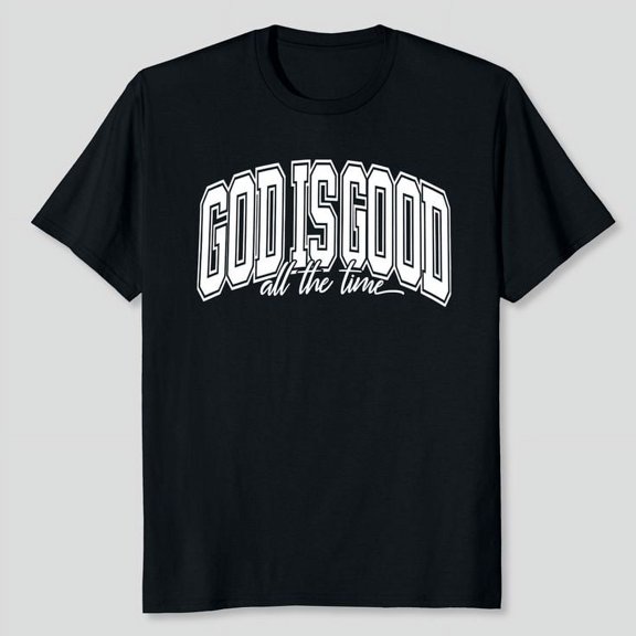 God is Good Shirt Christian Jesus Religious Gift Tops Bible Verse Inspirational Tee, Men's And Women's Graphic Tee 100% Cotton by TBun, Full Sizes S-5XL