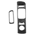 thumbnail image 2 of LOVIVER Car Window Switch Panel Cover Black Carbon Fiber Decoration for Easy, 2 of 8