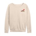 thumbnail image 2 of IT Movie - Pennywise Eat You Lightweight French Terry Wide Neck Long Sleeve Graphic Shirt, 2 of 4