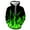 zb-Green, variant on fartey 3D Realistic Fashion Hoodies for Men Long Sleeve Drawstring Hip Hop Adult Youth Teen Hooded Tops with Pockets Clothes