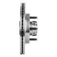 thumbnail image 2 of Vented Brake Disc Compatible With Ford Lincoln F-150 King Ranch 8 Cyl 5.4L 2001-2003 4-Wheel ABS, RWD, 5 Lug, 14mm Stud, Production Date To December 12 1999-2004 By 19913 54092, 2 of 8