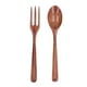 thumbnail image 2 of Tenedor de madera, 2 piezas, tenedor de madera, cuchara, cubiertos de madera, juego de cuchara y tenedor de madera, características de vanguardia, 2 of 8