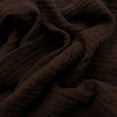 thumbnail image 2 of FREE SHIPPING!!! Chocolate Solid Color 100% Cotton Gauze Fabric, DIY Projects by the Yard, 2 of 3