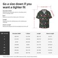 thumbnail image 5 of Logiee Christmas Trees And Houses Print Men's Button Down Shirts Short Sleeve, Summer Beach Shirts,Vacation Wedding Shirts,Men's Casual Button-Down Shirts with Pocket-3X-Large, 5 of 5