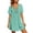 Mint Green, variant on EliteGoogv Swimsuit Cover Up For Women Lightweight Knit V Neck Beach Loungewear Summer Beach Pool Swimwear Navy