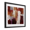 thumbnail image 4 of Deconstructed City Abstract Black Framed Print Under Glass, design by Design Fabrikken, 4 of 10