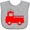 AC-Heather Grey, variant on Inktastic Red Fire Engine Boys or Girls Baby Bib