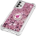 thumbnail image 6 of for Samsung Galaxy A32 5G 6.5" Case,Creativity Clear Quicksand Glitter Flowing Liquid Floating Soft TPU Case w/Stand Bling Diamond Sparkle Phone Cover for Samsung Galaxy A32 5G  Rose Gold, 6 of 14