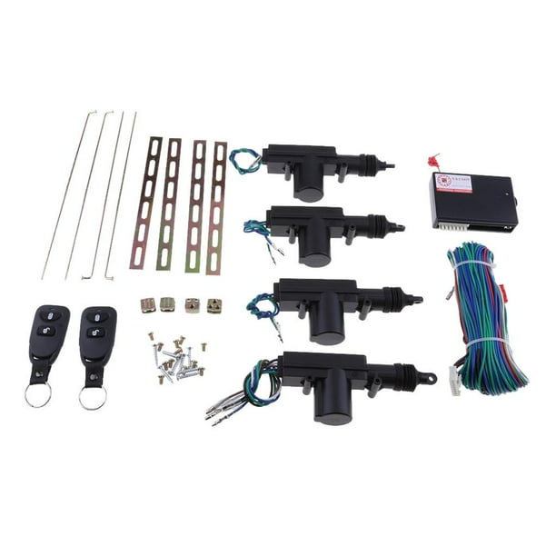 Power Central Conversión Del telemando Del Coche, Take With 2 Keyless Entry-Universal la adaptaciónción A 2,3,4 Puertas Vehículos shamjiam Kit de control central remoto
