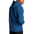 thumbnail image 5 of Champion Men's and Big Men's Powerblend Fleece C Logo Pullover Hoodie, up to Size 4XL, 5 of 5