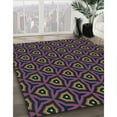 thumbnail image 3 of Ahgly Company Machine Washable Indoor Square Transitional Ash Gray Area Rugs, 3' Square, 3 of 7