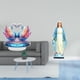thumbnail image 2 of Estatua de escultura de cisne,Escultura de cisne para decoración del hogar Adorno de San Valentín,Estatua católica,Estatua de la Virgen María Figura Colección Religiosa,Escultura católica, 2 of 8