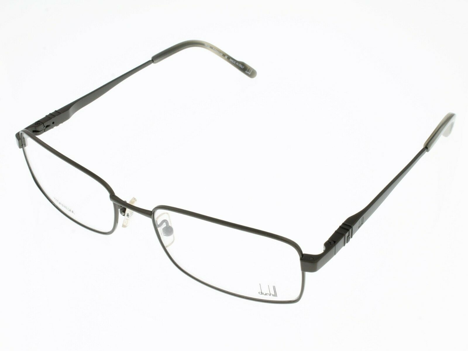Dunhill Optical Prescription Eyewear Frame Men Rectangular Gray