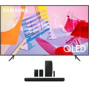 Samsung QN43Q60TA 43" Ultra High Definition Smart 4K Quantum HDR QLED TV with a Samsung HW-Q950T 9.1.4 Channel Soundbar with Dolby Atmos and DTS:X (2020)
