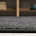 thumbnail image 6 of JONATHAN Y SUPERSOFT 2 x 16 Runner Rug, Haze - Black, SEU100I-216, 6 of 8