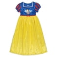 thumbnail image 1 of Camisón Disney Princess Fantasy para niñas, precioso vestido de color blanco como la nieve, 1 of 6