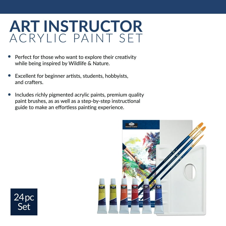 Royal Art Instructor Acrylic Paint Set