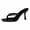 Black, variant on Women's High Heels Flip Flops Heeled Thong Sandals Block Open Toe for Beach Outdoor