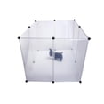 thumbnail image 1 of OULII 8 Pieces Dog Crates for Small Dogs White Safe Storage Solution, 1 of 6