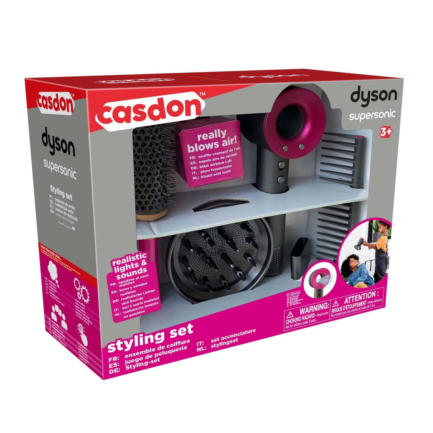 Dyson Toy blowdryer Set