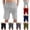 Shorts-Gray, variant on LEKWK Plus Size Lounge Shorts for Men Soft with Pockets Mid Rise Elastic Waist Drawstring Sleep Shorts Relaxed Straight Leg Knee Length Casual Shorts Home Daily Wear Dark Gray XXXXXL