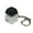 Black, variant on 1/6 pcs Keychain Stress Relief Button Key Chain Fidget Toy Keychains Accessory