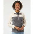 thumbnail image 3 of Columbia womens Benton Springs Half Snap Pullover, city grey heather/chalk, 2X, 3 of 4