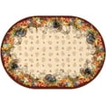 thumbnail image 1 of Oval Thanksgiving Tablecloth 60 x 84 Inch, Thanksgiving Turkey Harvest Tablecloth Oval, Thanksgiving Table Cloths Oval, Thanksgiving Oval Table Cloth Decor, 1 of 1