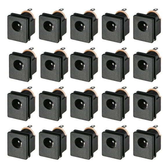 DC-015 5.5mmx2.1mm DC Power Jack Socket 3Pin Female Connector 20pcs