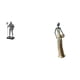 thumbnail image 1 of Figura de escritorio,Estatua Arte Artesanía Coleccionable Escritorio Oficina,Figura de escritorio,Artesanía de escritorio con figuras africanas coleccionables,Estatua de dama tribal,pieza de, 1 of 8