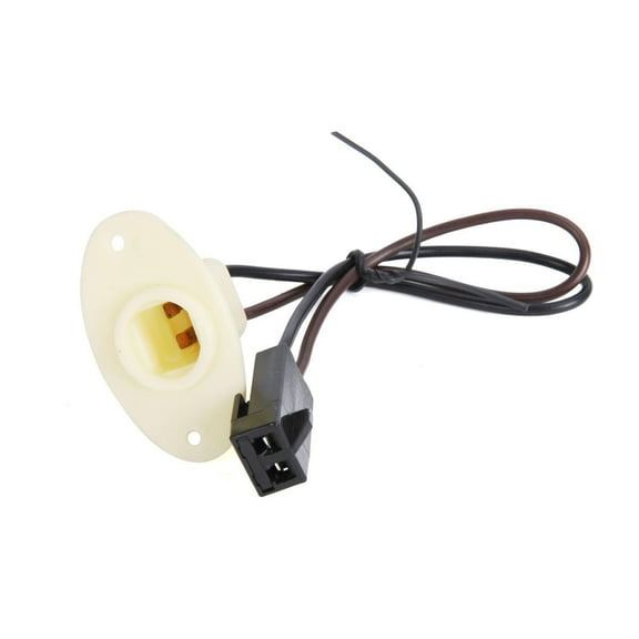 Autocraft Light Socket - 2-Wire License Plate Lamp - Uses wedge style bulb, 1 each, sold by each