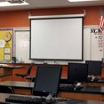 thumbnail image 6 of 106IN DIAGONAL LUMA MANUAL PROJECTION SCREEN HDTV MATT WHITE, 6 of 6