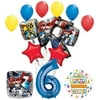 Mayflower Products The Ultimate Transformers 6th Birthday Party Supplies and Balloon Decorations