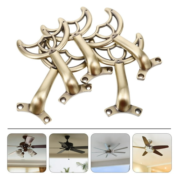 HEMOTON Ceiling Fan Blade Arm for Easy Installation 1 Set Replacement Ceiling Fan Arm Bracket Accessory