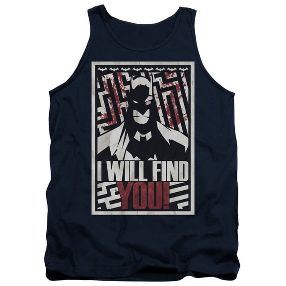 Batman - I Will Fnd You - Tank Top - Small