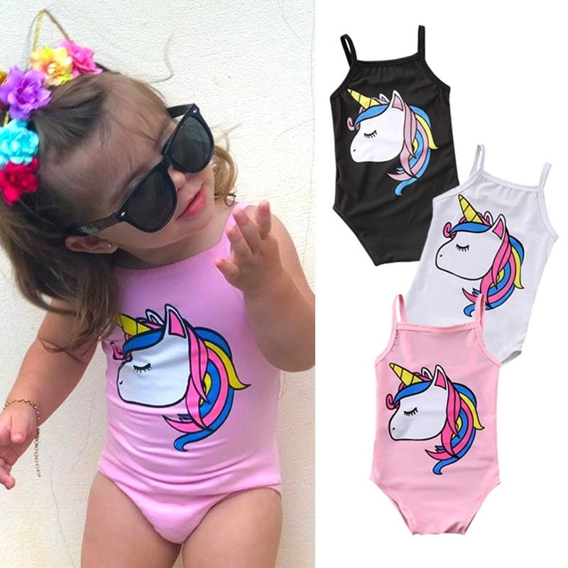 unicorn bathing suit kids