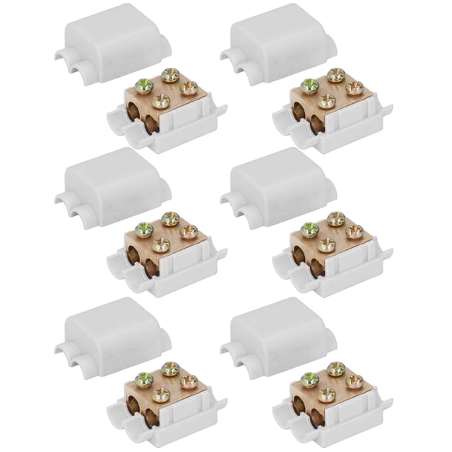 Conector Divisor de Alambre, Sen Interrupcióe de los conectores Rápidos Operación Segura 1000V/100A 6pcs Para Cables Eleccicos de 2.5-16 mm²