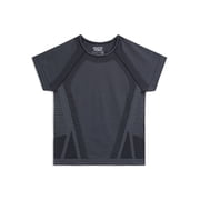 Athletic Works Girl's Active Short Sleeve Seamless Tee, Sizes 4-18