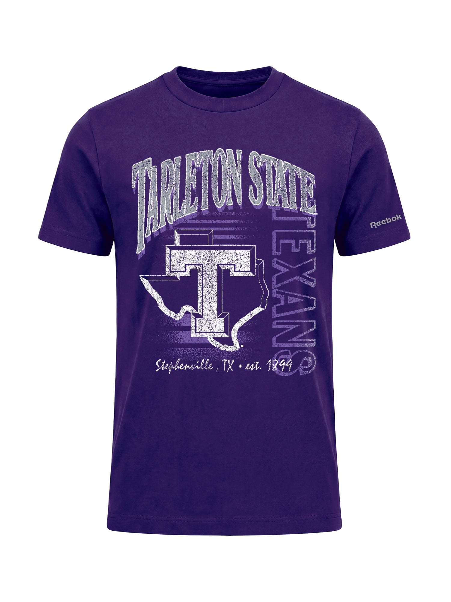 Tarleton State Texans Reebok Mens Crew Neck Short Sleeve T-Shirt