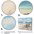 thumbnail image 3 of Designart "Lounging by the Coast II" Coastal Art Living Room Set, 3 of 5