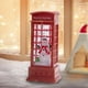 thumbnail image 3 of Farol de Navidad con purpurina y agua, farol de Navidad iluminado con purpurina y agua para Muñeco de nieve de cabina telefónica, 3 of 9