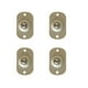 thumbnail image 5 of Moyic Paquete de 4 poleas adhesivas, rueda de rotación de 360 ​​grados, contenedor deslizante de plástico, rodillo giratorio de bajo tipo 4 2piezas, 5 of 6