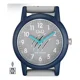 thumbnail image 2 of Reloj De Niños Correa Dino Azul Bisel Verde Oscuro Fondo Verde Claro / Huellas, 2 of 3