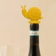 thumbnail image 4 of Abrelatas Caracol pequeño Tapón para botella de vino Tapones Reutilizables A prueba de fugas Lindo tapón decorativo para botella Tapón para vino tinto, 4 of 5