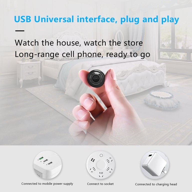 1920X1080P Wifi Camera, 140° Wide Angle Camera Etection Security