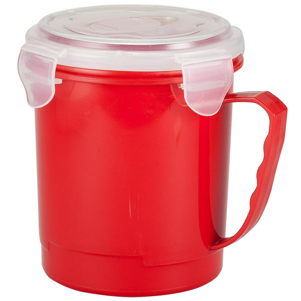 22oz. Microwave Soup Mug with Vented Lid by Chef's Pride™
